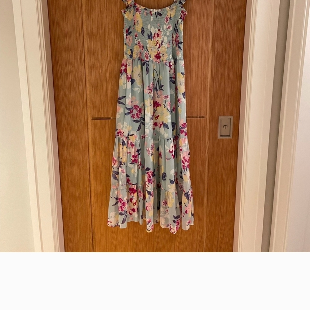 Floral  silk dress